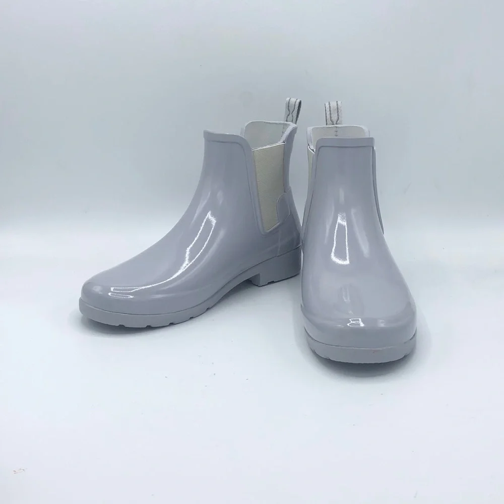7W -‎ [NEW] Women's Hunter Original Refined Chelsea Rain Boot Gray WFS1017RGL